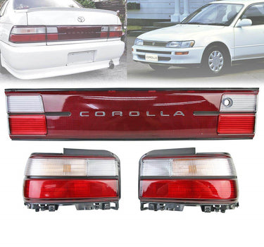 Corolla 1993-1997 Sedan Tail Lights JDM (3 pcs)