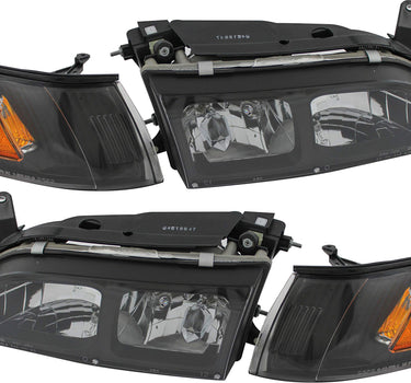 Corolla 1993-1997 Headlight/Headlamp DX Style LED Set (Focos)